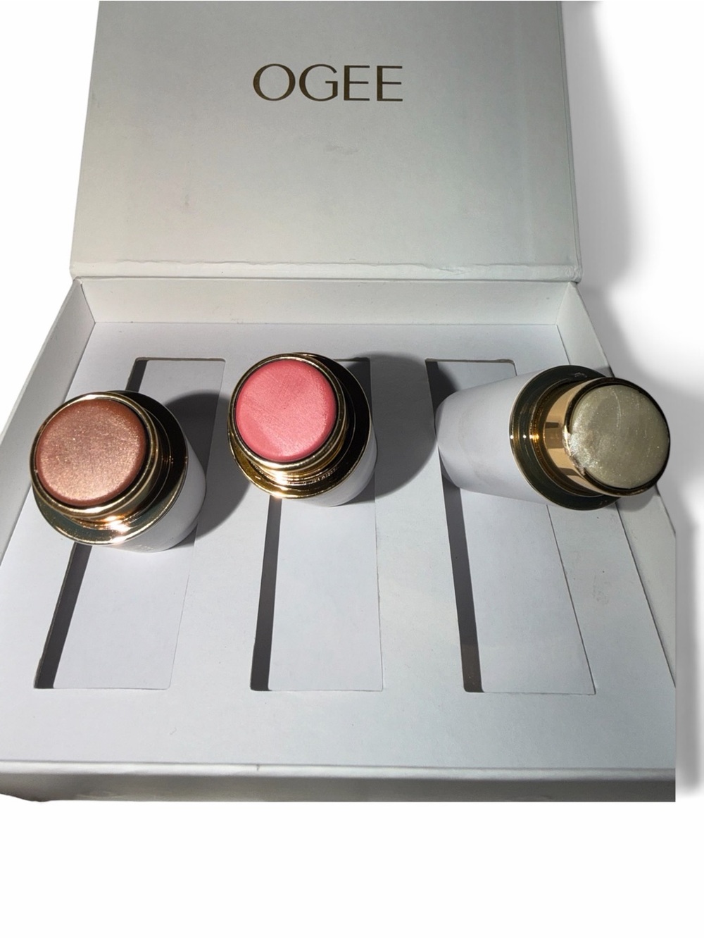 Ogee Face Stick Trio - Contour Stick Makeup Collection - Display (READ)